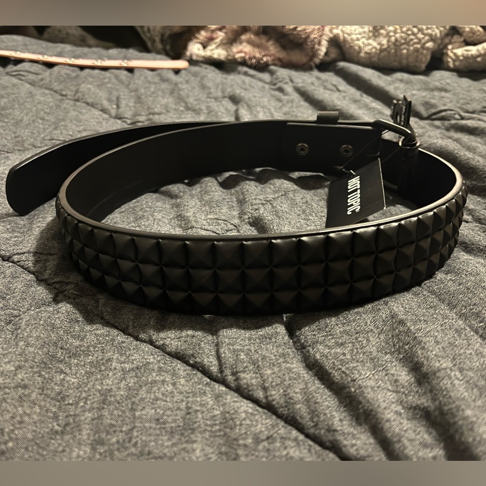 Hot Topic Black Studded Belt
